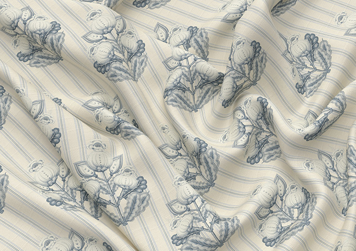 Midford, Mantels Stripe Peters - Twist&Fit Roman Blind - Image 4